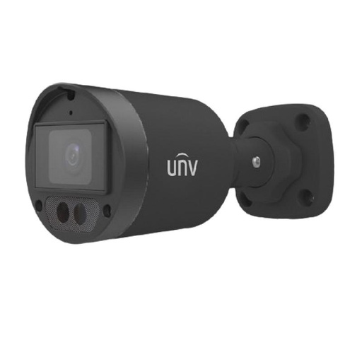 [UAC-B125-AF28LM-BLACK] CÂMARA HD TUBULAR 5MPX 2.8mm IV40m IP67 LIGHTHUNTER PRETA