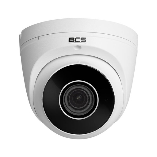 [BCS-P-EIP44VSR4] CÂMARA IP DOME BCS POINT 4MPX 2.8-12mm IV40m MOTOZOOM 120dB AI BRANCA