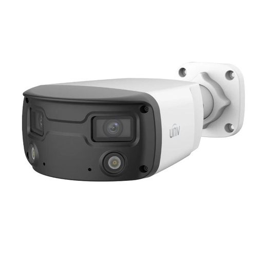 [IPC2K24SE-ADF40KMC-WL-IO] CÂMARA IP 4MPX LENTE DUPLA 2x4mm LUZ BRANCA 30m IP67 IK10 COLORHUNTER