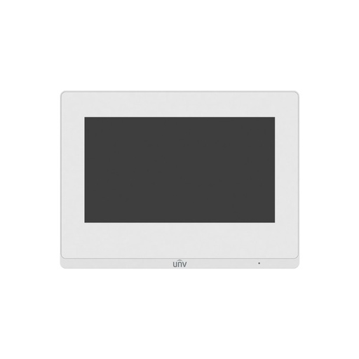 [OEI-372S-H-W-Z] MONITOR IP 7" TÁTIL BRANCO UNV