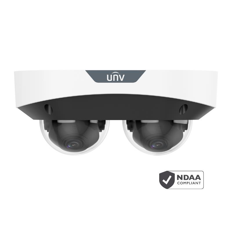 [IPC3224SS-ADF28K-I1] CÂMARA IP DOME DUPLO CANAL 2x4MPX 2.8mm IV30m IP67 IK10 120dB WDR