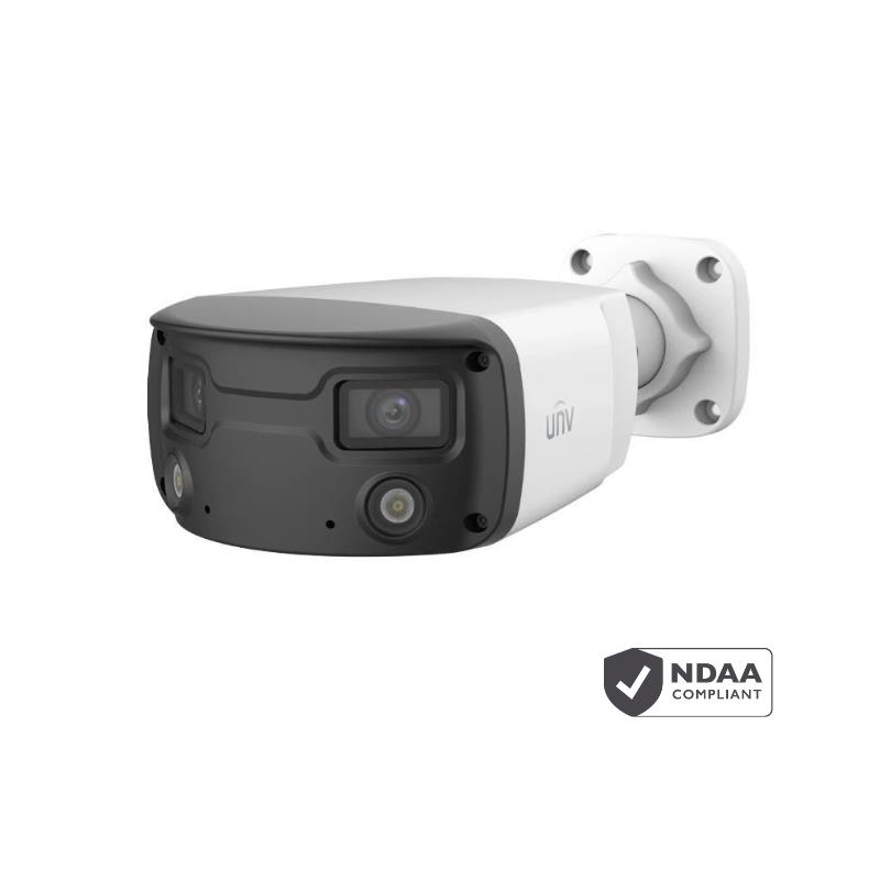 [IPC2K28SE-ADF40KMC-WL-I0] CÂMARA IP 8MPX LENTE DUPLA 2x4mm LUZ BRANCA 30m IP67 IK10 COLORHUNTER