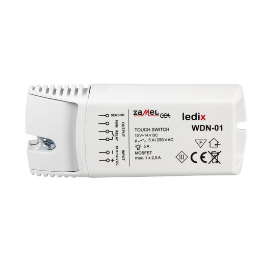 [ZMWDN01] INTERRUPTOR TÁCTIL REGULABLE 10..14Vdc