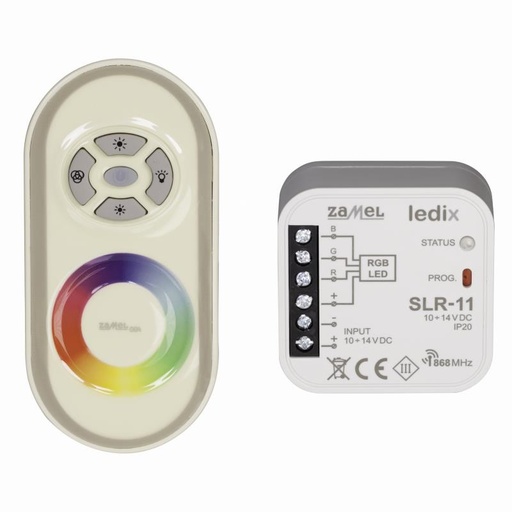 [ZMSLR11P] KIT CONTROL RGB VIA RADIO 10-14Vdc