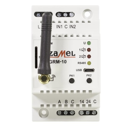 [ZMGRM10] COMUTADOR REMOTO MODULAR GSM 2 CANAIS EXTA FREE