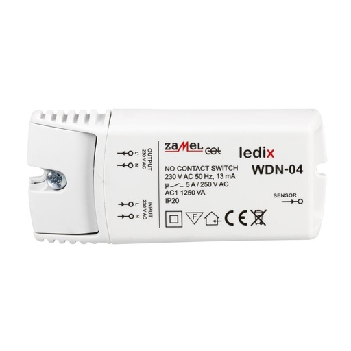 [ZMWDN04] INTERRUPTOR TÁCTIL 230Vac PARA SUPERFÍCIES