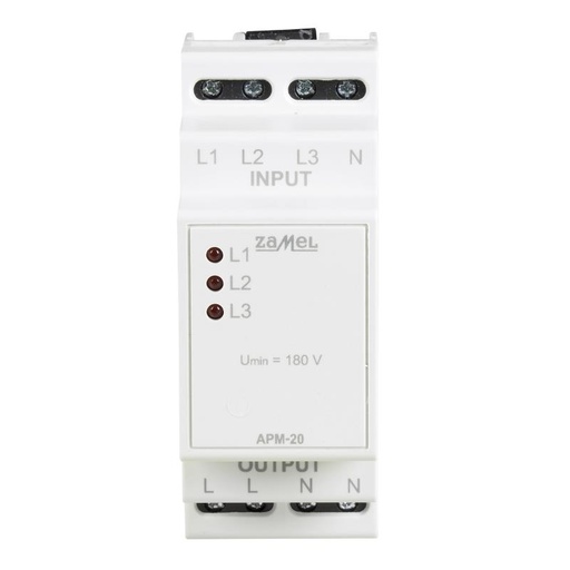 [ZMAPM20] INTERRUPTOR MODULAR AUTOMÁTICO FASE AUTO