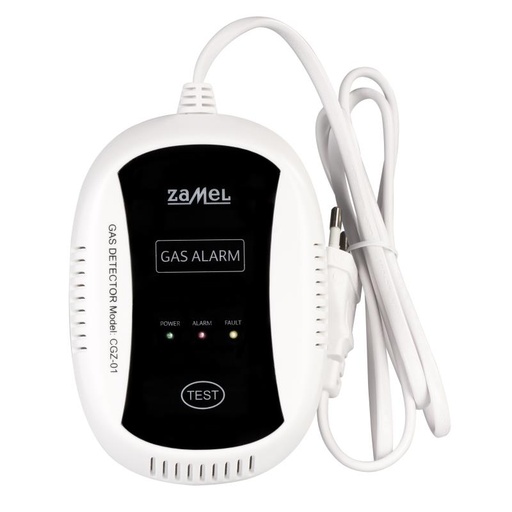[ZMCGZ01] DETECTOR DE GAS NATURAL Y GLP (PROPANO-BUTANO) 230 Vac