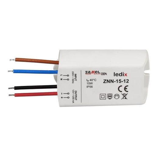 [ZMZNN1512] FUENTE DE ALIMENTACIÓN LED 12Vdc 15W