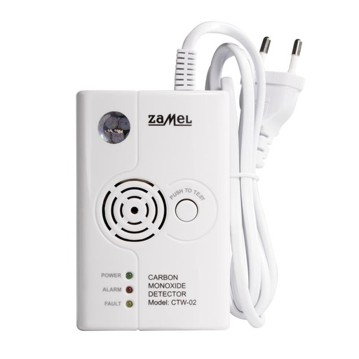 [ZMCTW02] DETECTOR MONÓXIDO CARBONO 230Vac