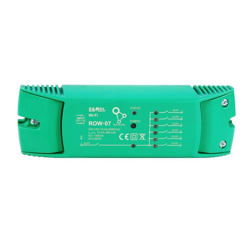 [ZMROW07] RECETOR Wi-Fi 7 CANAIS SUPLA