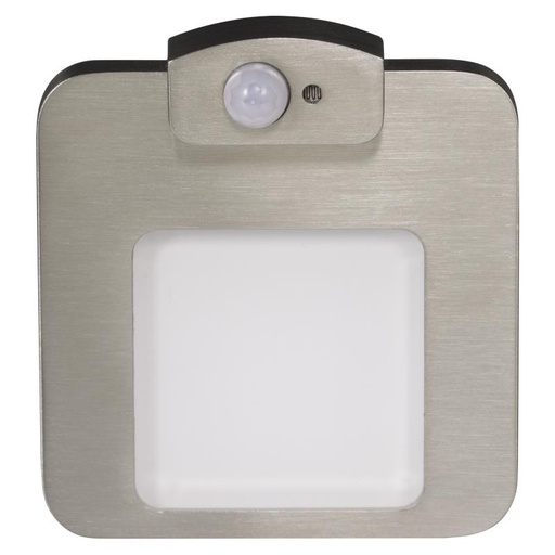 [ZM01-222-21] MOZA ENCASTRAR 230Vac PIR BR FRIO AÇO