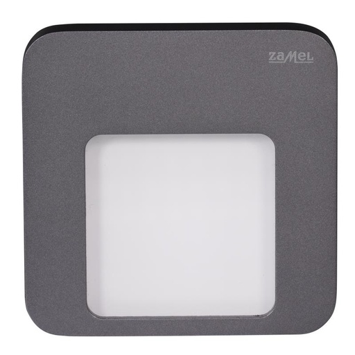 [ZM01-221-32] MOZA EMPOTRAR 230Vac BLANCO CALIENTE GRAFITO
