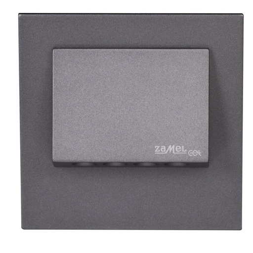 [ZM11-221-32] NAVI COM ARO ENCASTRAR 230Vac BR QUENTE GRAFITE