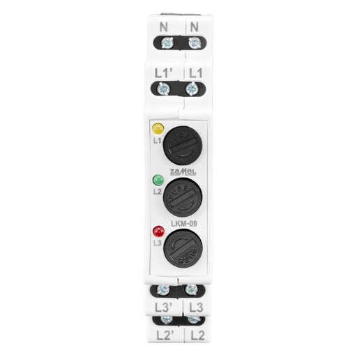 [ZMLKM0940] SINALIZADOR MODULAR PRESENCIA VOLTAJE CON FUSIBLES