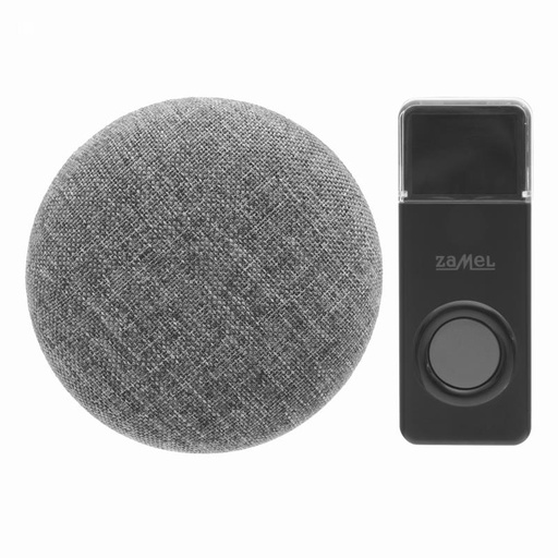 [ZMST990] CAMPAINHA OVAL WIRELESS A PILHAS