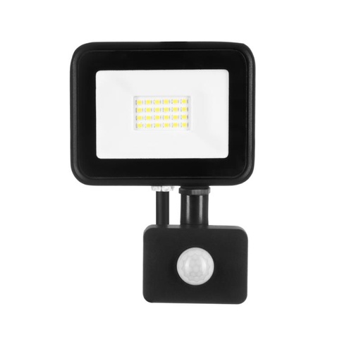 [ZMNAS-20WCPIR] FLOODLIGHT COM SENSOR 20W 6000K IP65 240Vac