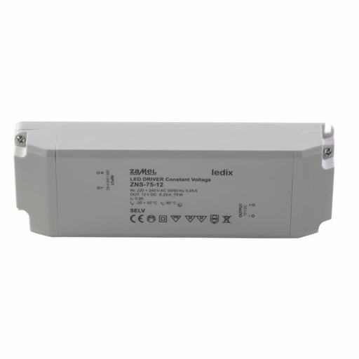 [ZMZNS7512] FUENTE DE ALIMENTACIÓN LED SLIM 12Vdc 75W