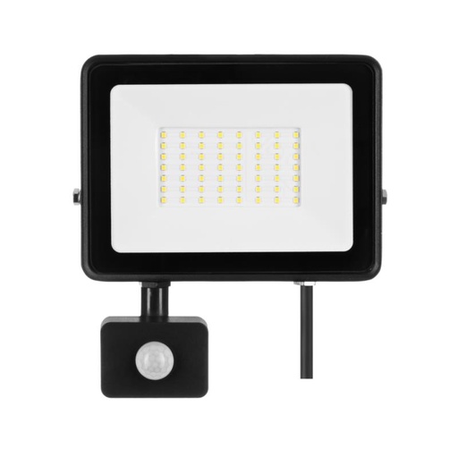 [ZMNAS-50WNPIR] FLOODLIGHT COM SENSOR 50W 4000K IP65 240Vac