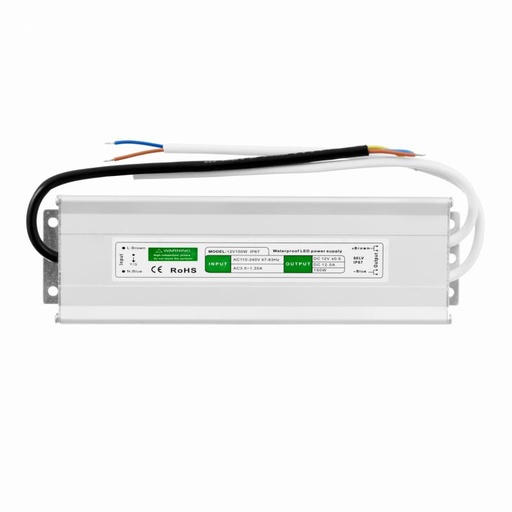 [ZMZAH15012] FUENTE DE ALIMENTACIÓN
 LED HERMÉTICA SLIM 12Vdc 150W IP67