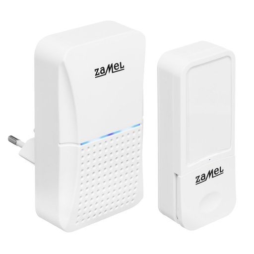 [ZMST955] TIMBRE SAMBA II INALÁMBRICO SIN PILAS PARA EXTERIOR E ENCHUFE PARA  INTERIOR