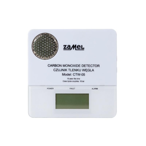 [ZMCTW05] DETECTOR MONÓXIDO CARBONO A BATERÍA CON PANTALLA Y BOTÓN DE PRUEBA