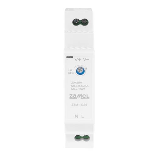 [ZMZTM1524] FONTE ALIMENTAÇÃO MODULAR IMPULSO 15W 24Vdc 0.625A