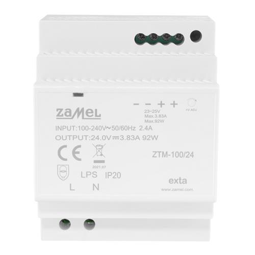 [ZMZTM10024] FUENTE ALIMENTACIÓN MODULAR IMPULSO 100W 24Vdc 4.16A