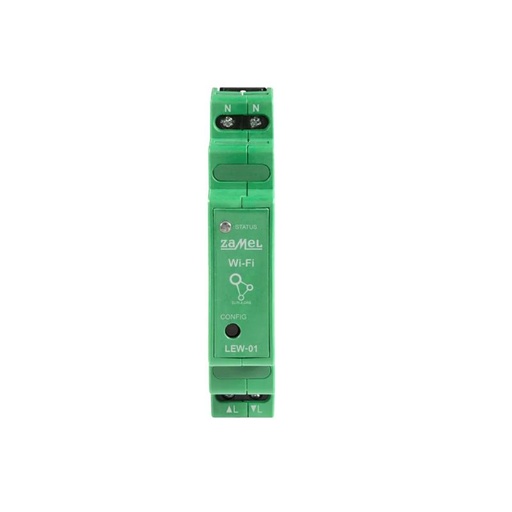 [ZMLEW01] MONITOR ENERGÍA MONOFÁSICO MODULAR 16A Wi-Fi SUPLA