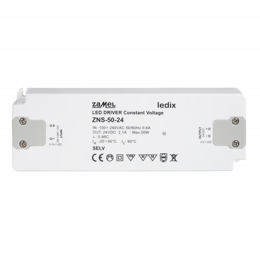 [ZMZNS5024] FUENTE DE ALIMENTACIÓN LED SLIM 24Vdc 50W