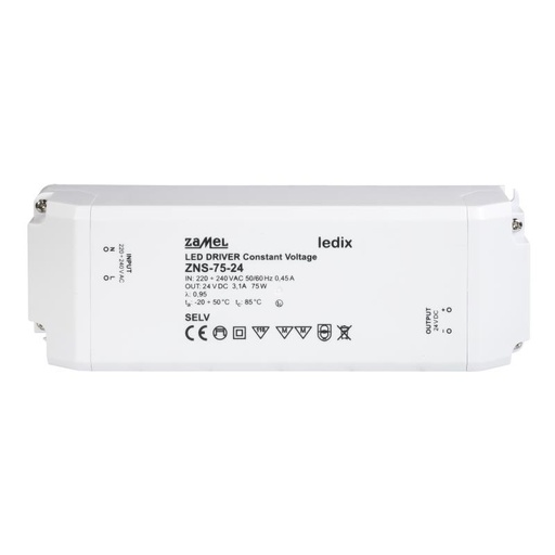 [ZMZNS7524] FUENTE DE ALIMENTACIÓN LED SLIM 24Vdc 75W