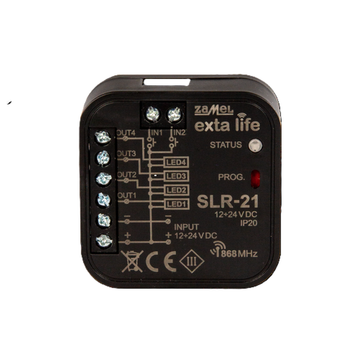[ZMSLR21] DRIVER LED 4 CANALES 12-24 Vdc EXTA LIFE