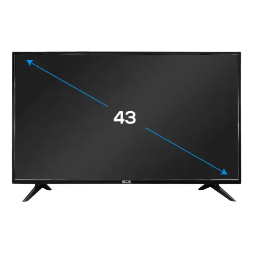 [BCS-MLED43FHD] MONITOR 43" LCD INDUSTRIAL 1080P 60Hz 330 cd/m2