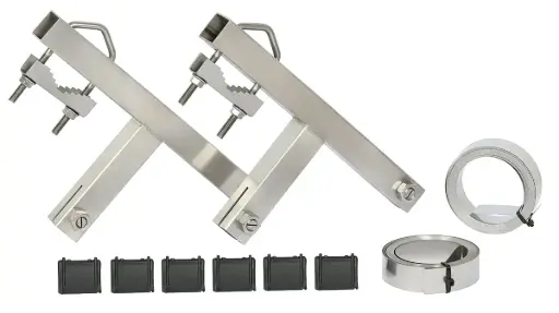 [DPE8512] 5m BRAÇADEIRA DE CHAMINÉ DE AÇO INOXIDÁVEL (INOX) + TIRA DE AÇO INOXIDÁVEL