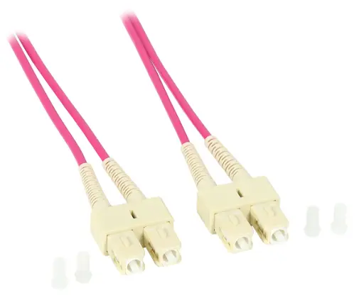 [DPL3321104_1] 1m PACHCORD MULTIMODO ULTIMODE PC-1104D-1 OM4 2xSC-2xSC LSZH