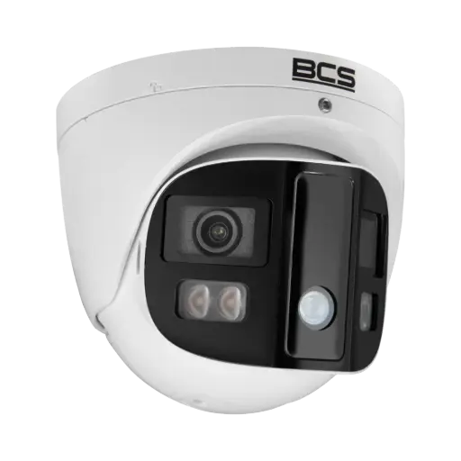 [BCS-P-PEIP2X4FCR3L3-Ai1] CÂMARA IP DOME BCS POINT 8MPX 2.8mm IV30m 130dB AI BRANCA