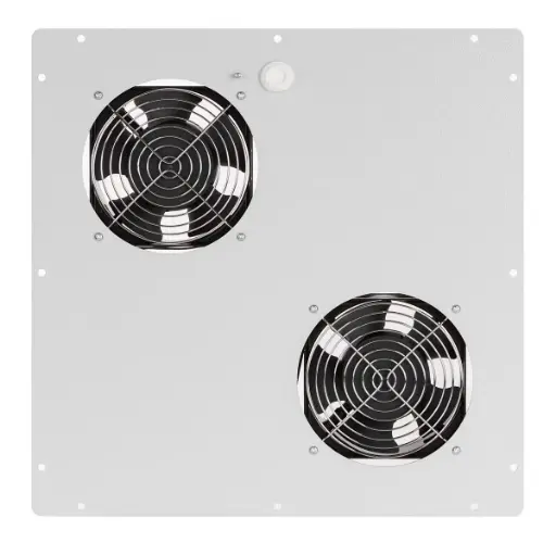 [DPR90655] PAINEL DE 2 VENTOINHAS DE 120 MM PARA GABINETES EXTERNOS
