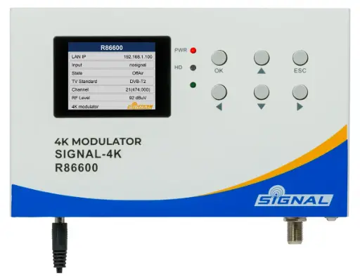 [DPR86600] MODULADOR SIGNAL-4K HDMI - DVB-T2/T/C 4K UHD 2160p