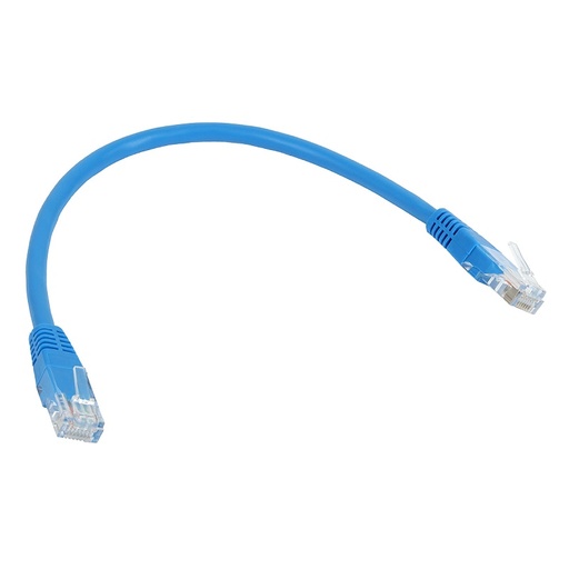 [DPJ21100] 0.25m CABO UTP CAT6 PATCH CAT6 AZUL