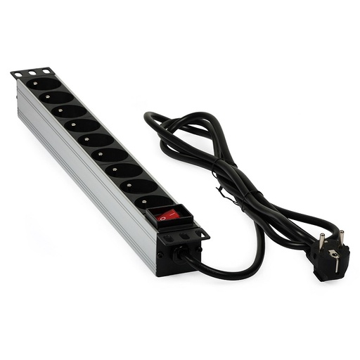 [DPR9120231] EXTENSIÓN 19" RACK 9xTOMAS 230Vac