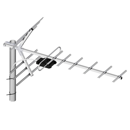 [DPA1615] ANTENA TV UHF 16/21-69 DVB-T CON AMPLIFICADOR LAN-177