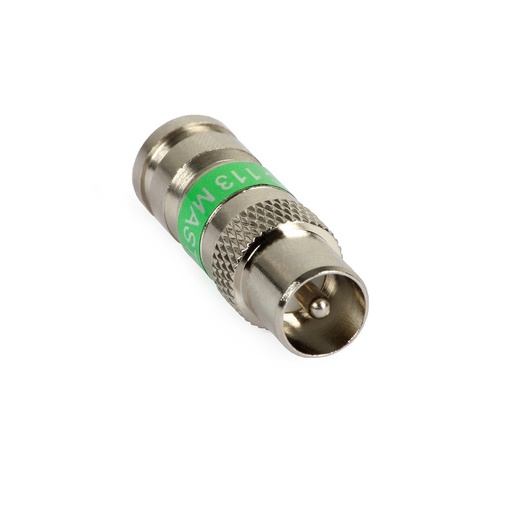 [DPE3005] FICHA COMPRESSÃO MACHO ANTENA  PCT-IECM-9