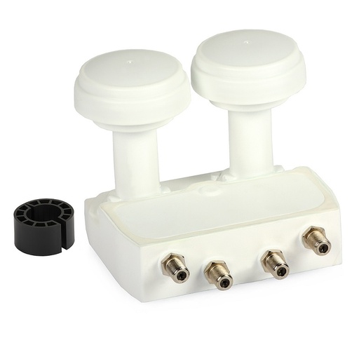 [DPA9847] LNB QUATRO OPTICUM/ORTON LMQP-04H PREMIUM 0.1dB