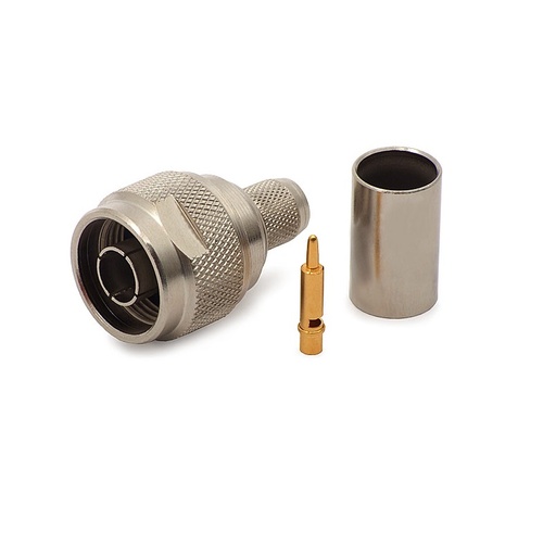 [DPE84715] CONECTOR N CRAVAR EN CABLE H500/1000