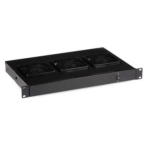 [DPR9120263] PANEL VENTILACIÓN VERTICAL 3xVENTOINHAS 19" RACK