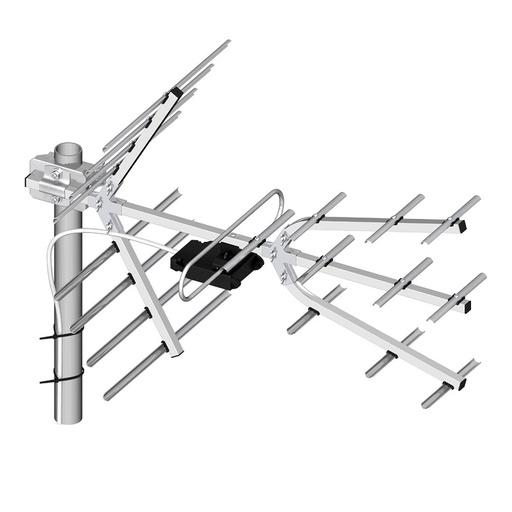 [DPA2550] ANTENA TV UHF TV 17/21-69 TRI-DIGIT MINI