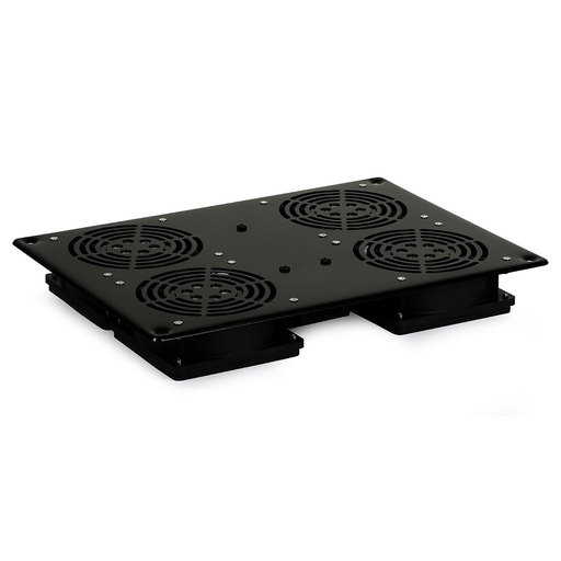 [DPR9120264] PAINEL VENTILAÇÃO DE TOPO 4xVENTOINHAS 19" RACK
