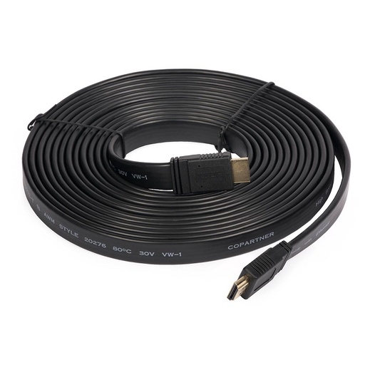 [DPH1054] 5m CABLE HDMI-HDMI 28AWG V1.4 FLAT