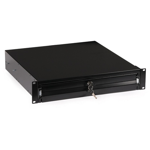 [DPR912035] GAVETA 2U BLOQUEÁVEL POR CHAVE PARA BASTIDORES 600/800mm 19" RACK