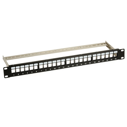 [DPR9120320] PAINEL PATCH PARA 24x KEYSTONE 19" RACK